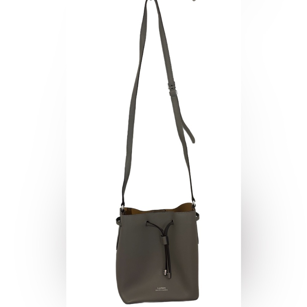 Super Stylish Ralph Lauren Light Gray Bucket Bag/Shoulder‎ Bag